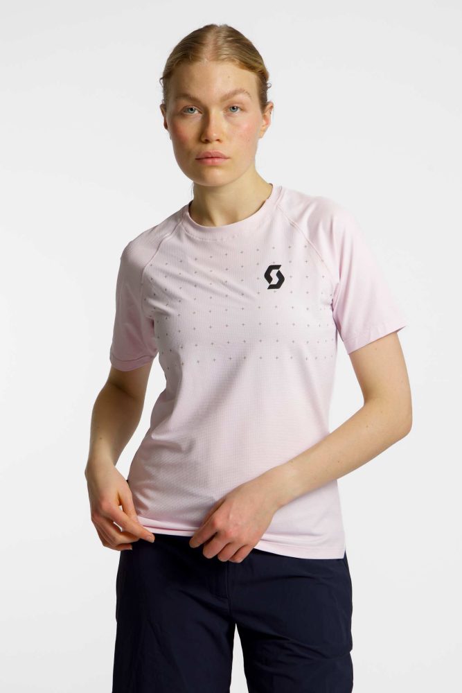 SCOTT Trail Vertic Pro Damen Biketrikot Rosa, Damen, Größe: M