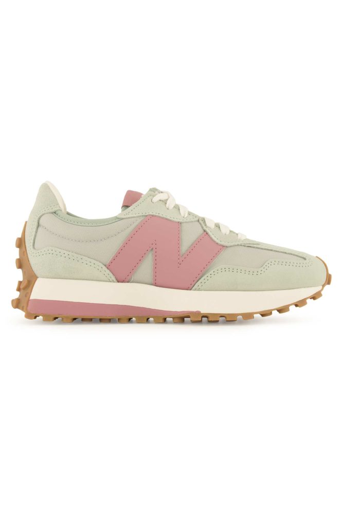 New Balance W 327 Grape Freizeitschuhe / Sneaker Damen, grau, Grösse: 42.5