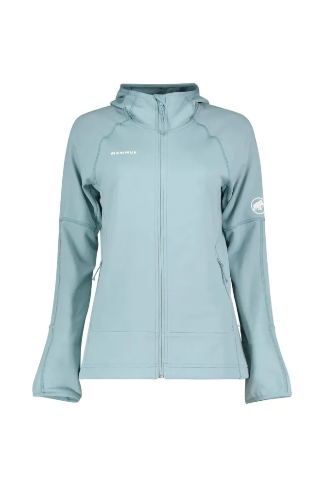 MAMMUT Poncione Hooded Damen Midlayer Blau, Damen, Größe: S
