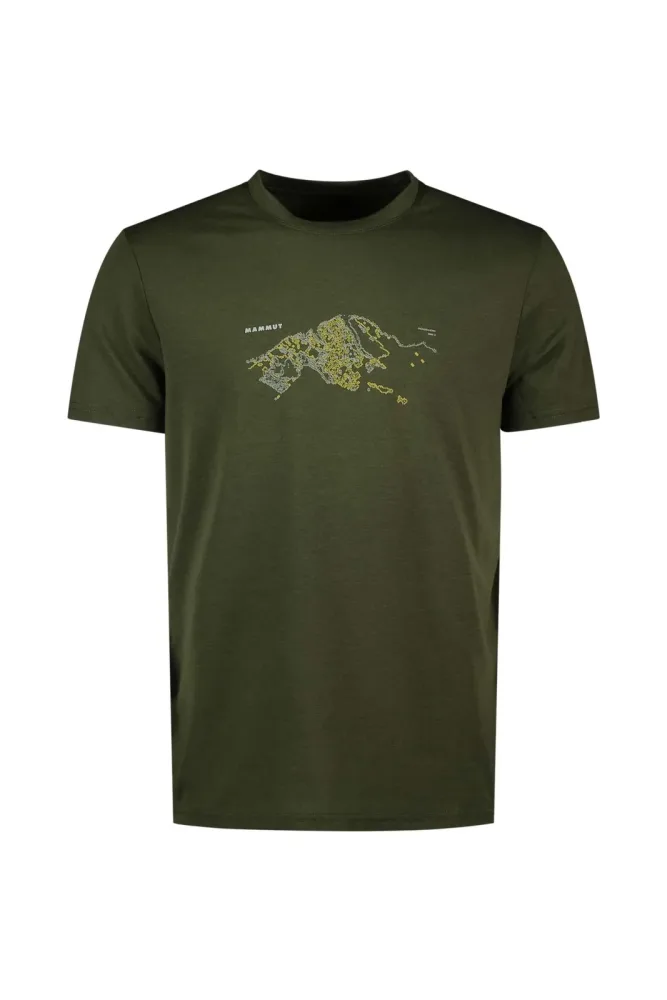 MAMMUT Mountain Fruendenhorn Herren T-Shirt Grün, Herren, Größe: M