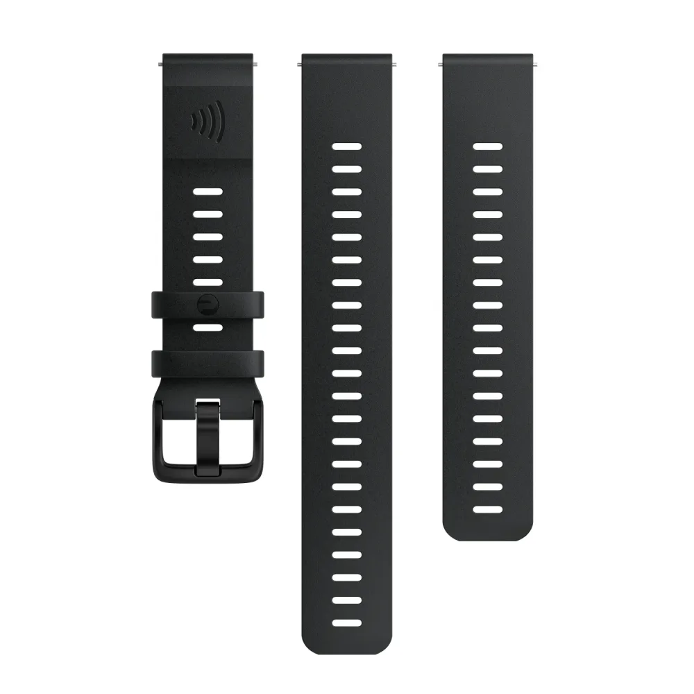 Polar WB 20 mm Payment Uhrenarmband Schwarz, Herren, Größe: 0