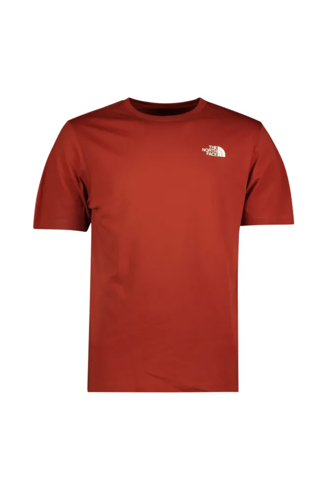 The North Face Vertical Herren T-Shirt Braun, Herren, Größe: L