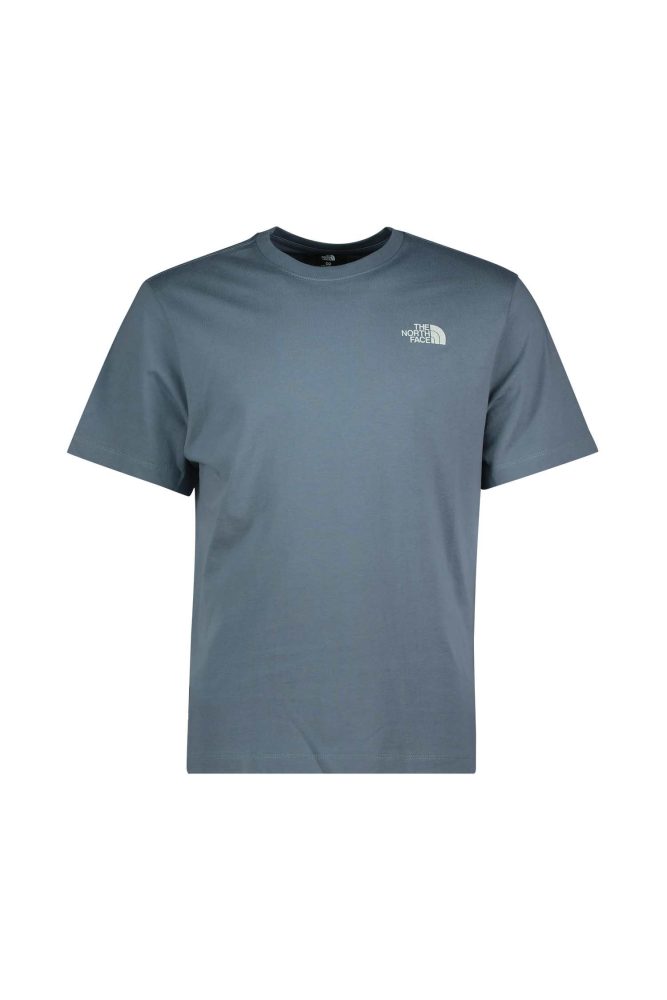 The North Face Retro Earth Relaxed Graphic Herren T-Shirt Blau, Herren, Größe: L