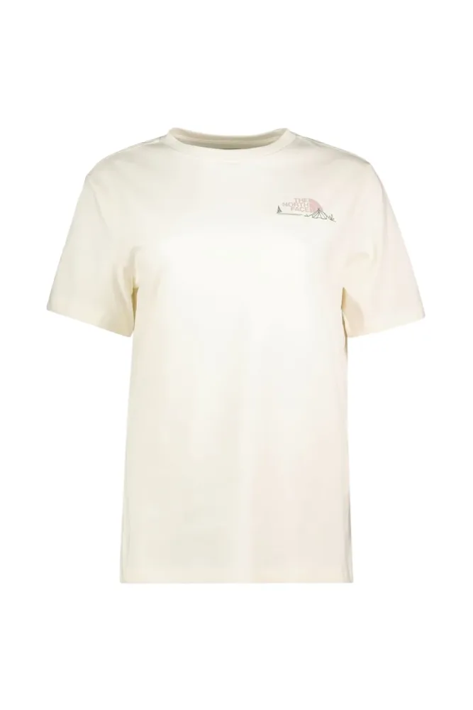 The North Face Monte Graphic Damen T-Shirt Weiss, Damen, Größe: XL