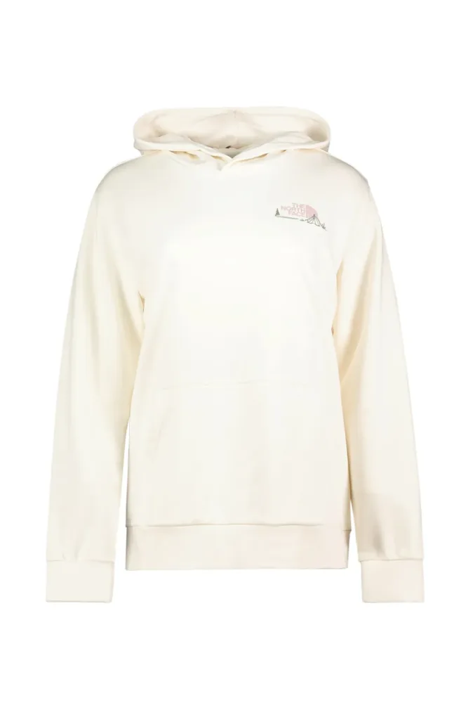 The North Face Monte Graphic Damen Hoodie Weiss, Damen, Größe: M