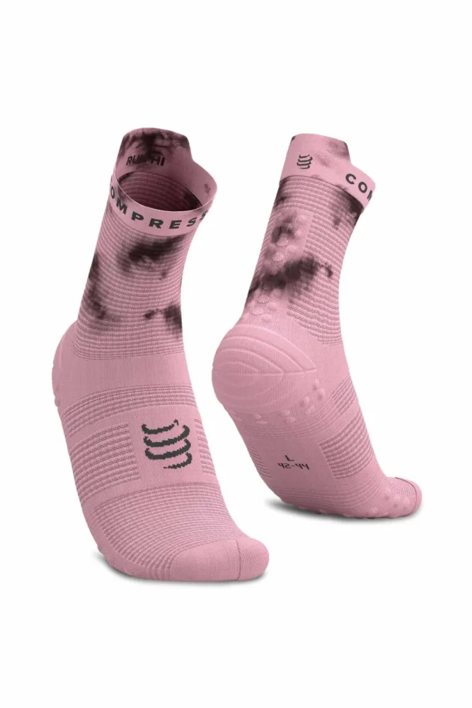 Compressport Pro Racing v4.0 Run High 35-47 Runningsocken Rosa, Herren, Größe: II