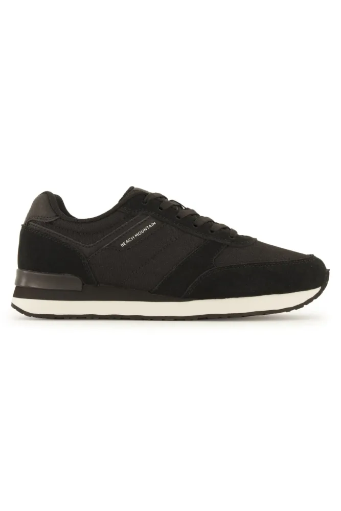BEACH MOUNTAIN Re-Runner 2.0 Damen Sneaker Schwarz, Damen, Größe: 41
