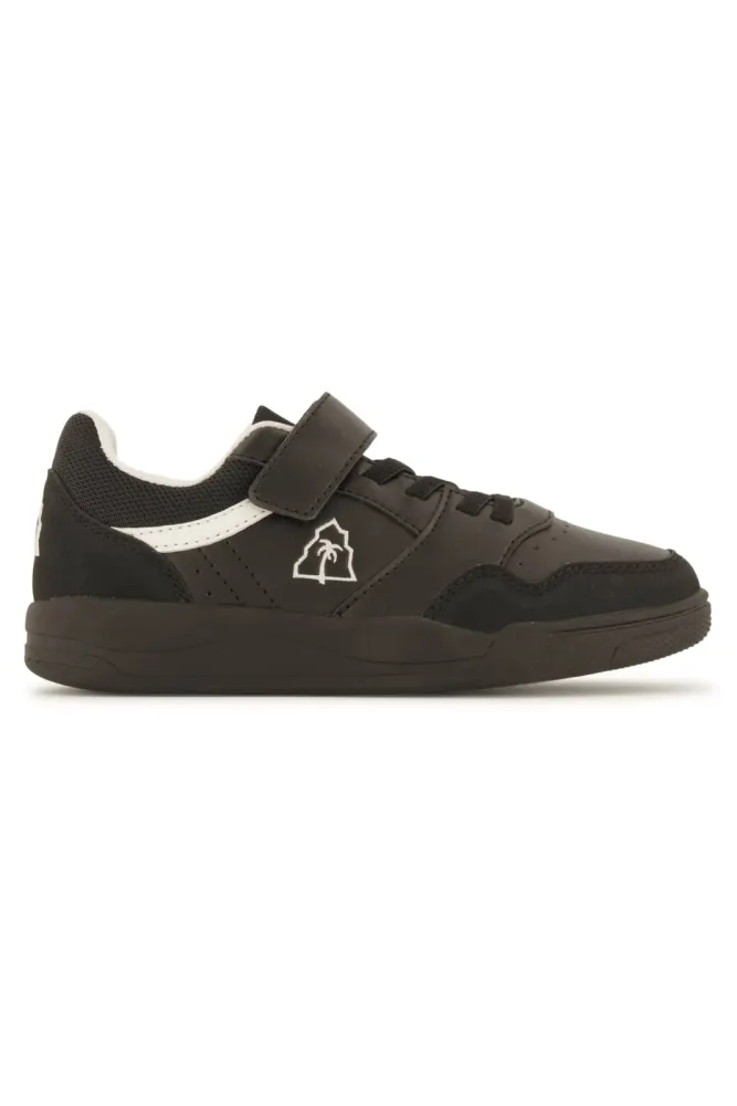 BEACH MOUNTAIN Court Low 2.0 Kinder Sneaker Schwarz, , Größe: 33