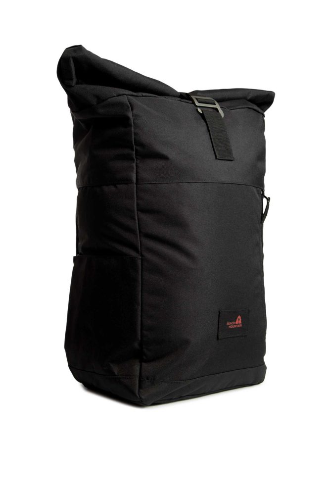 BEACH MOUNTAIN Passenger Rolltop 25 L Rucksack Schwarz, Herren, Größe: 0