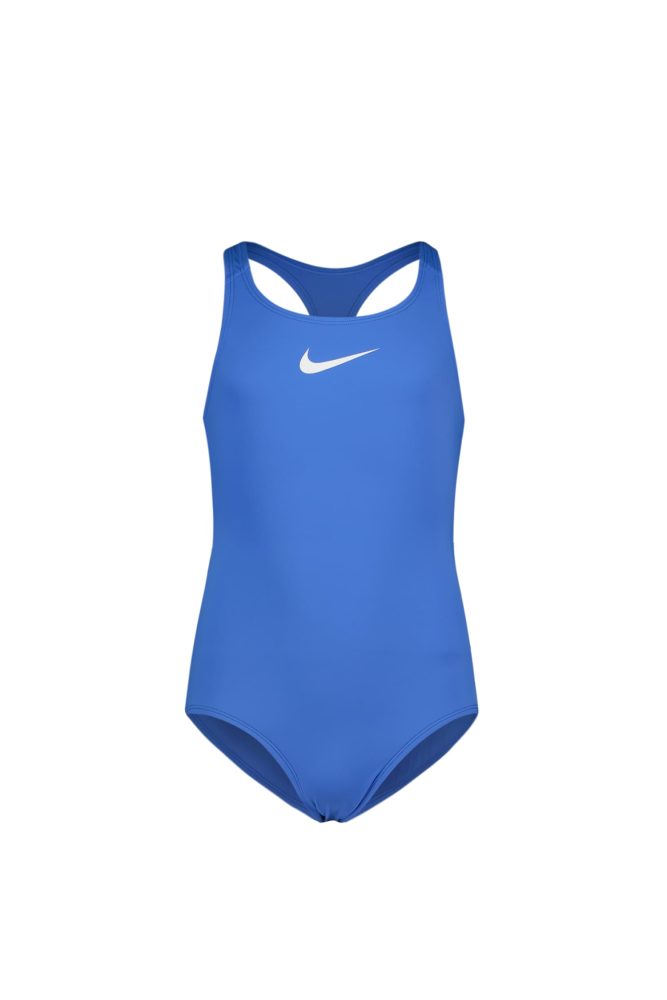 Nike Essential Racerback Mädchen Badeanzug Blau, , Größe: L