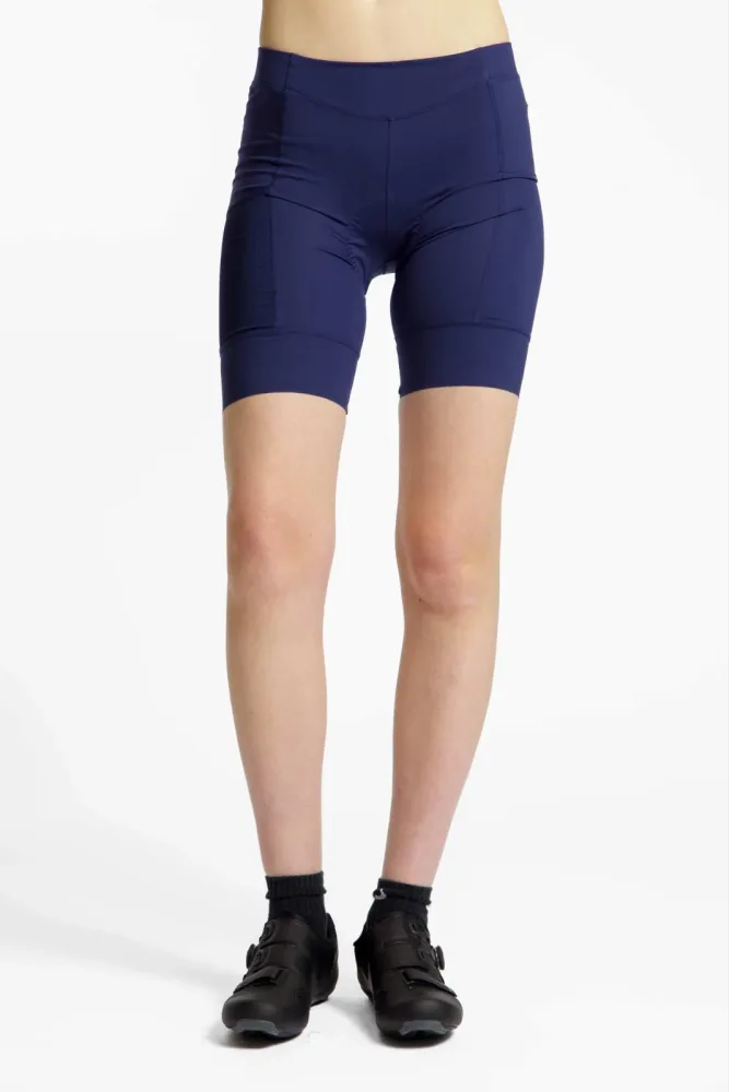 Stoke Yaco Damen Bikeshort Blau, Damen, Größe: S
