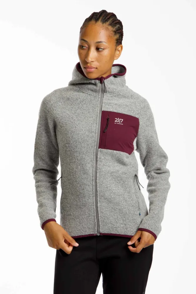 2117 OF SWEDEN Skord Damen Midlayer Grau, Damen, Größe: XL