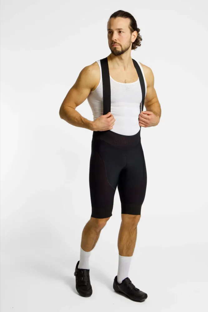 Santini Super Lite Herren Bib Tight Schwarz, Herren, Größe: L