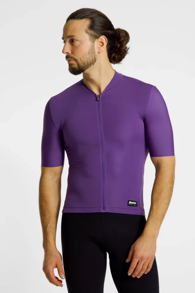 Santini Ready To Ride Biketrikot UNISEX Lila, Herren, Größe: L