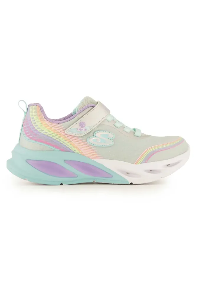 Skechers S-Lights: Cosmic Glow Kinder Sneaker Weiss, , Größe: 31