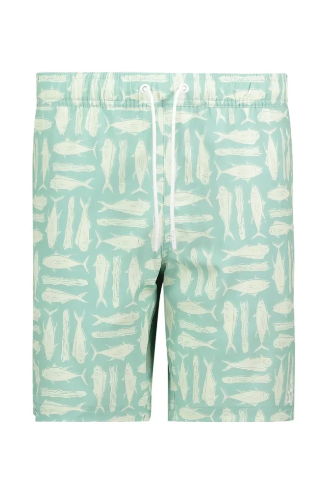 BEACH MOUNTAIN Jungen Badeshort Mint, , Größe: 140