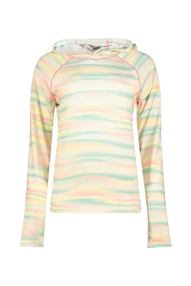Kari Traa Sanne Sun 40+ Damen Longsleeve Weiss, Damen, Größe: S