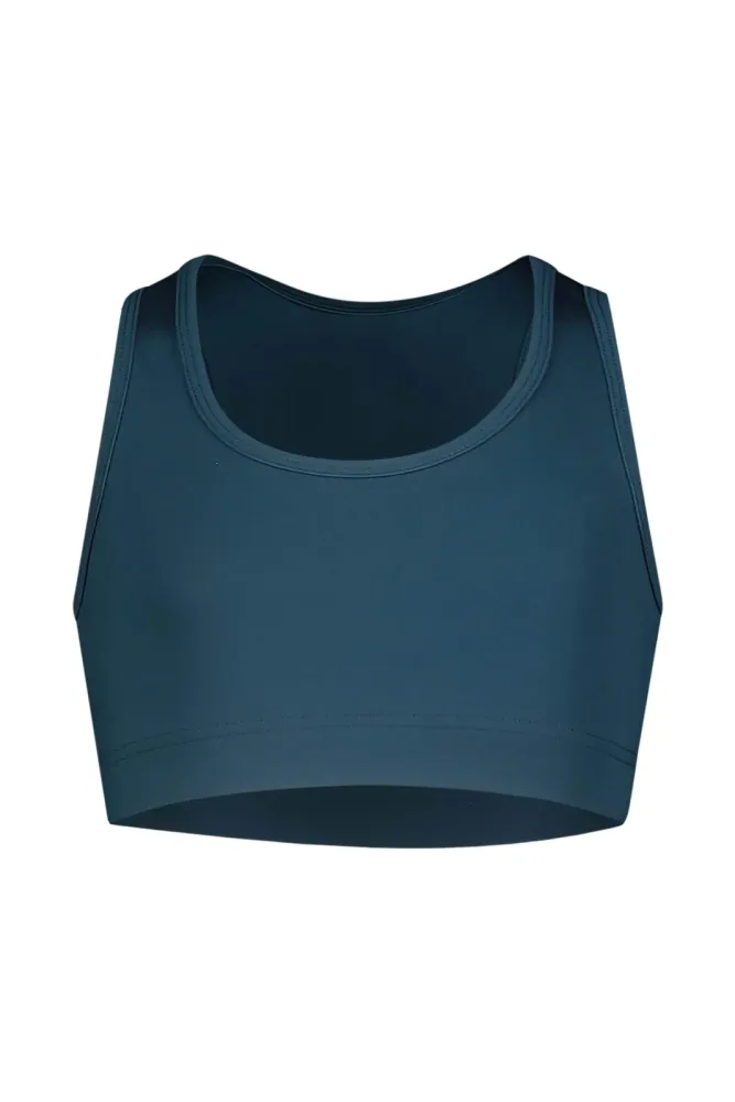 POWERZONE Mädchen Sport-BH Blau, , Größe: 164