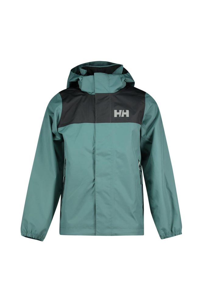 Helly Hansen Vancouver Kinder Regenjacke Grün, , Größe: 140