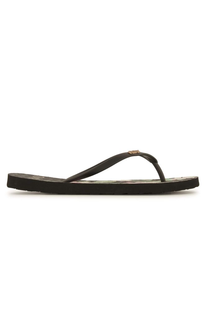 Roxy New Viva Printed Damen Flip Flop Grün, Damen, Größe: 38