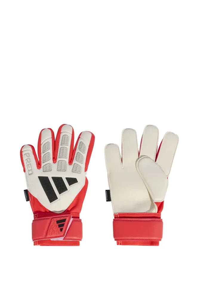 adidas Predator Global Match Fingersave Kinder Torwarthandschuh Rot, , Größe: 5