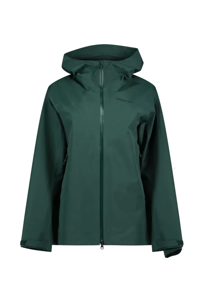 PEAK PERFORMANCE Treeline HIPE® 2.5L Damen Outdoorjacke Türkis, Damen, Größe: XL