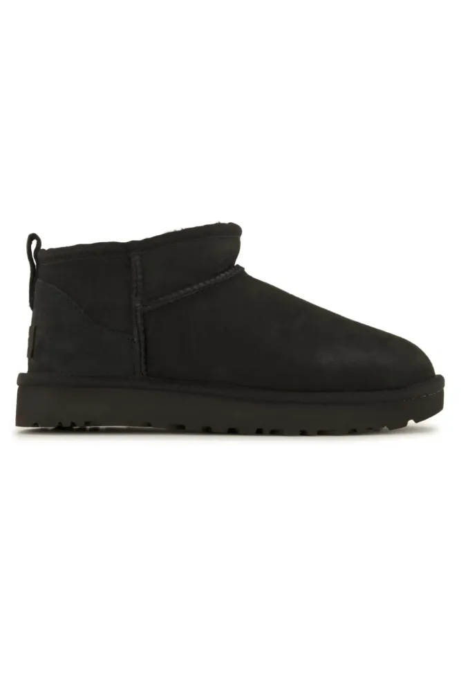UGG - Classic ultra mini-7, für Damen, Schwarz, Größe 38
