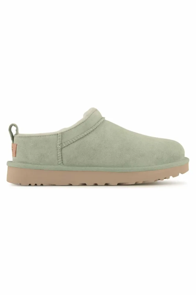UGG Classic Micro Damen Winterschuh Grün, Damen, Größe: 10