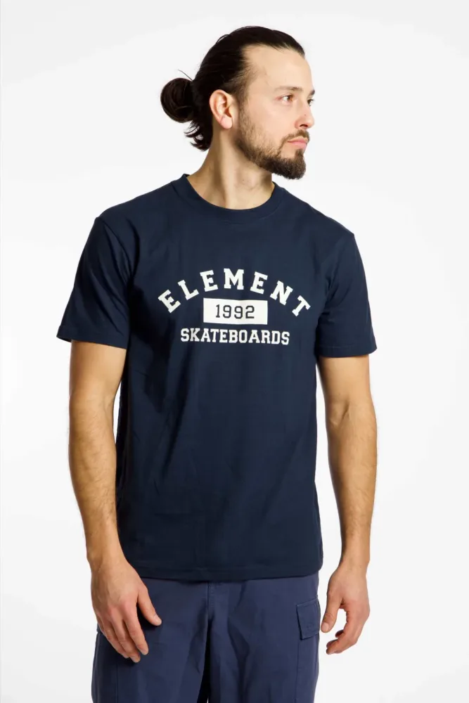 Element Home Team Herren T-Shirt Blau, Herren, Größe: S