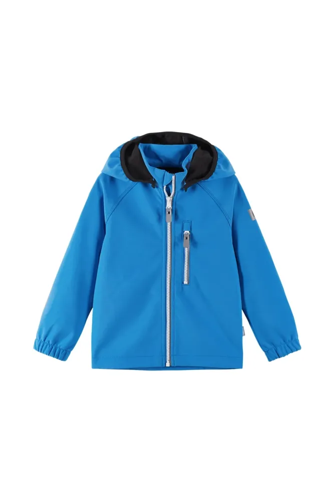 reima Vantti Mini Kinder Softshelljacke Blau, , Größe: 116