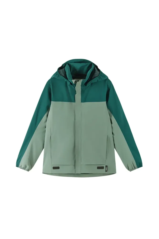 reima Salmi Mini Kinder Outdoorjacke Grün, , Größe: 110