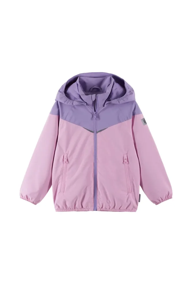 reima Tuuliaho Mini Kinder Outdoorjacke Rosa, , Größe: 92