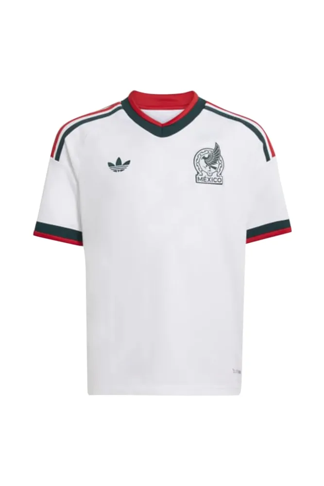 adidas - Fussball Trikot, Mexico 26 Away Kids, 140, Weiss