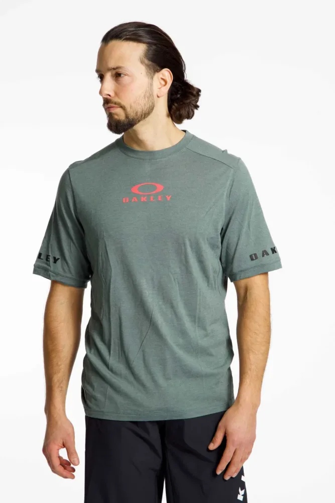 Oakley Seeker Flow Herren Biketrikot Grün, Herren, Größe: M