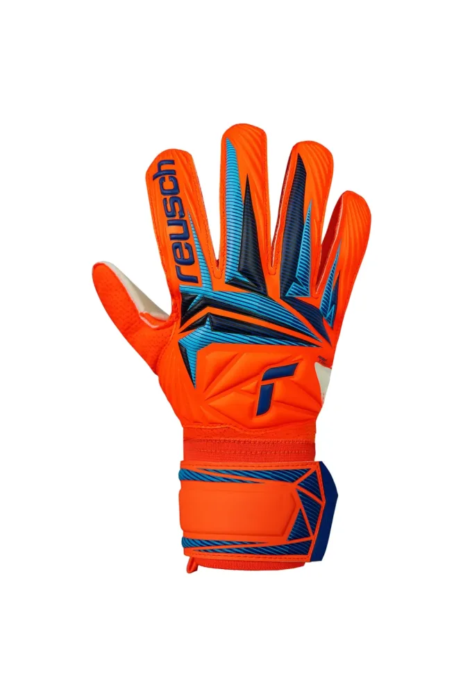 Reusch Attrakt Solid Torwarthandschuh Orange, Herren, Größe: 9