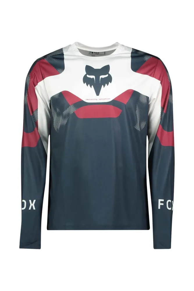 FOX Ranger Tactile LS Herren Biketrikot Weiss, Herren, Größe: L