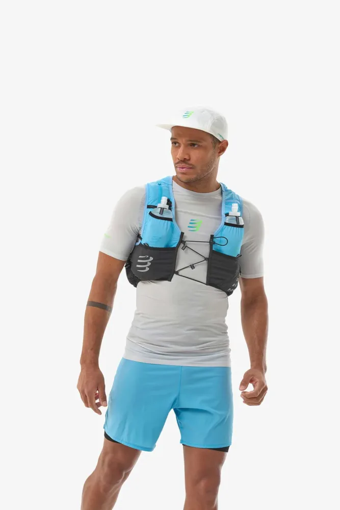 Compressport Ultrun Evo 10 L Laufrucksack Blau, Herren, Größe: L