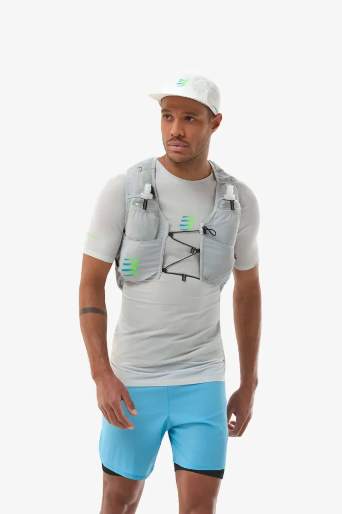 Compressport Ultrun Evo 10 L Laufrucksack Grau, Herren, Größe: M