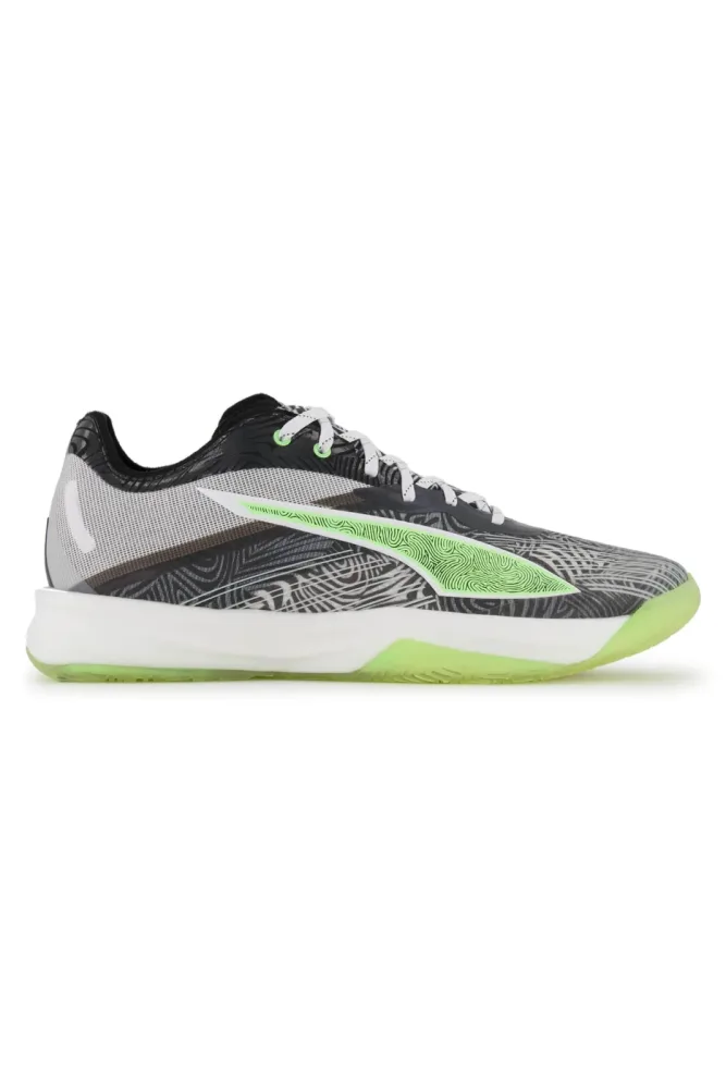 PUMA Accelerate NITRO™ SQD 5 Hallenschuh Grau, Herren, Größe: 12