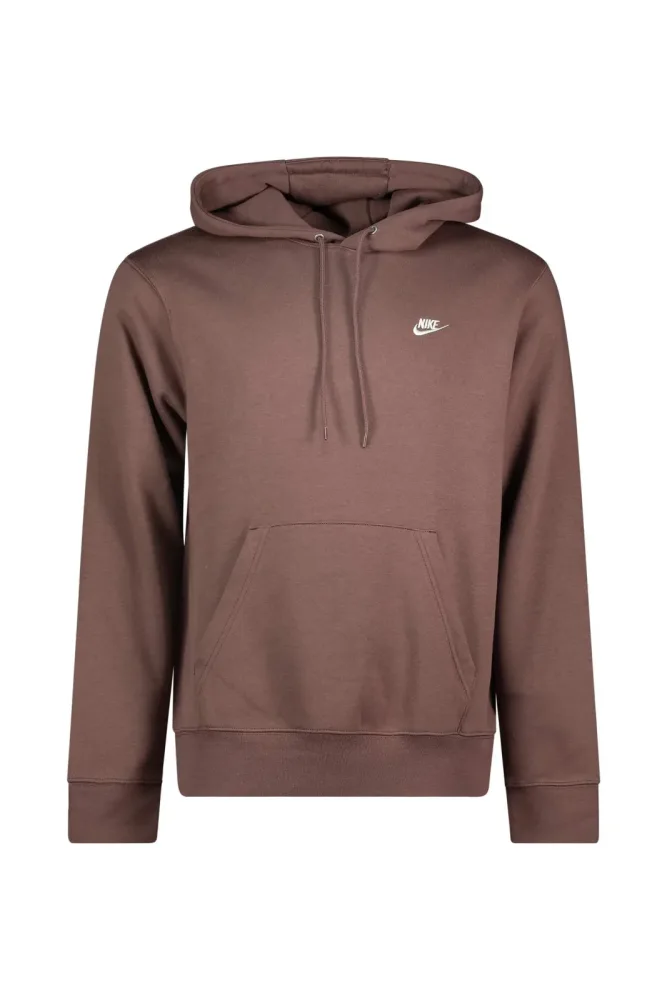 Nike Club Herren Hoodie Braun, Herren, Größe: S