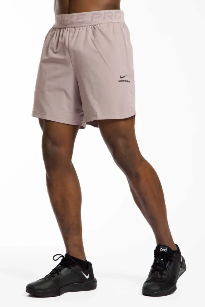 Nike Pro Dri-FIT Herren Short Lila, Herren, Größe: M