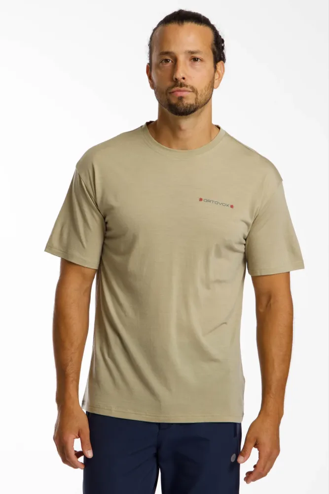 Ortovox 150 Cool Climbing Vibes Herren T-Shirt Beige, Herren, Größe: S