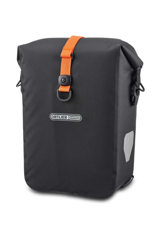 Ortlieb Gravel QL2.2 14.5 L Gepäckträgertasche Schwarz, Herren, Größe: ONE SIZE