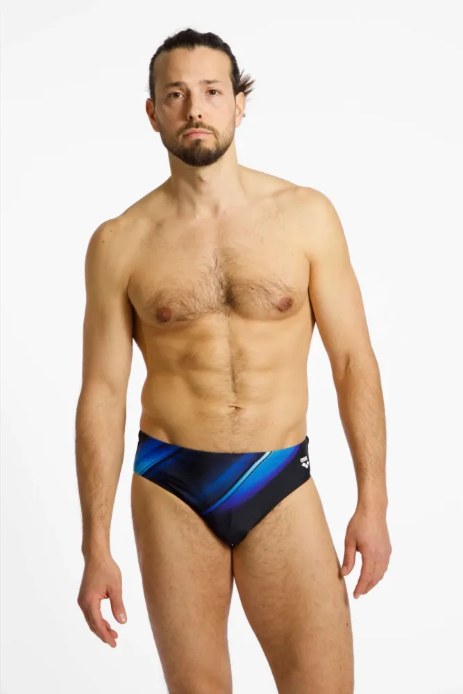 Arena M Arena Light Swim Briefs Swim Slip Herren, blau, Grösse: D 8