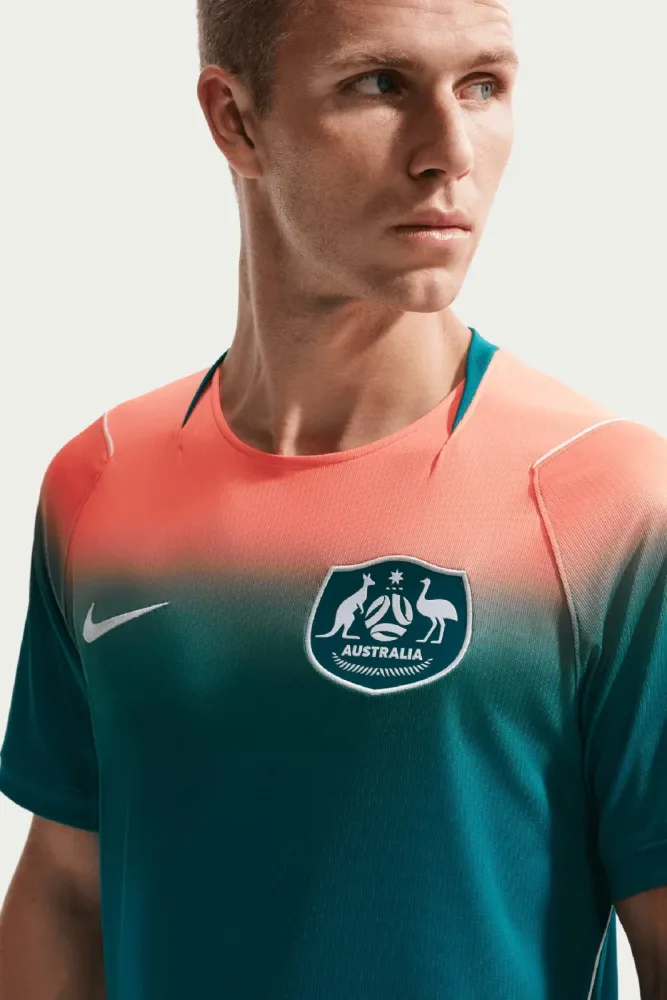 Nike Australien Away Replica Herren Fussballtrikot WM 2026 Blau, Herren, Größe: S