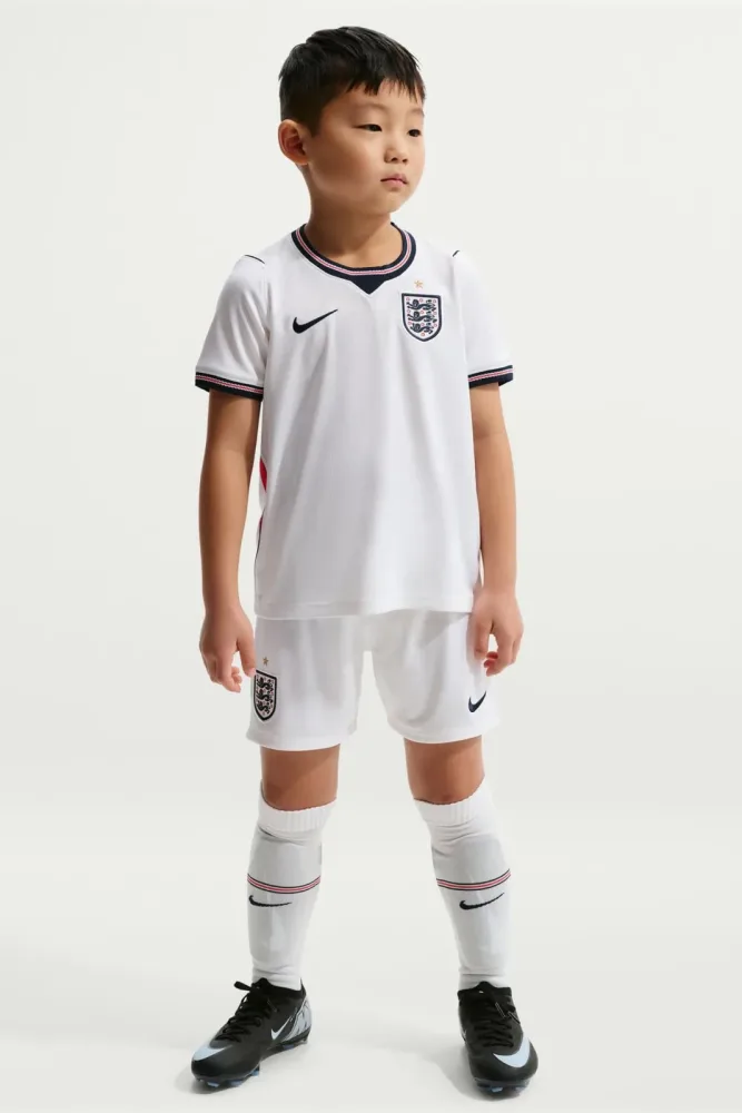 Nike England Home Replica Mini Kinder Fussballset WM 2026 Weiss, , Größe: 104
