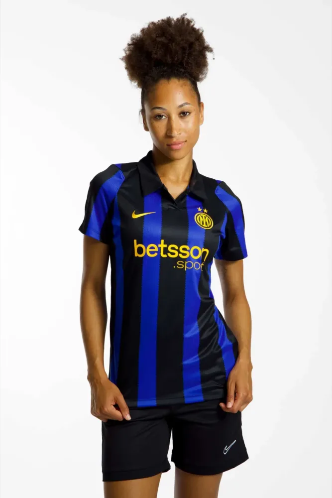 Nike Inter Mailand Home Replica Damen Fussballtrikot 26/27 Blau, Damen, Größe: S