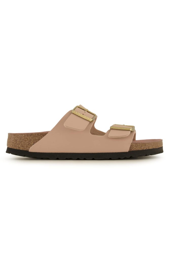 Birkenstock Arizona Birko-Flor® Narrow Fit Damen Slipper Beige, Damen, Größe: 36