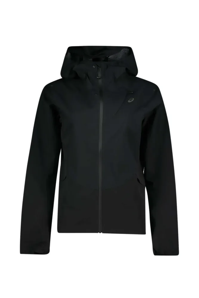 ASICS Metarun Legend 2.5L Damen Laufjacke Schwarz, Damen, Größe: M