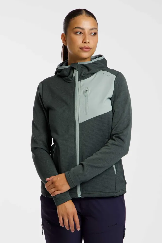 46 NORD Performance Damen Midlayer Grau, Damen, Größe: 42